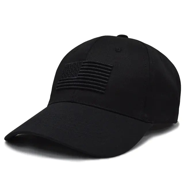SIE CAPS "Embroidered American Flag" Tactical Baseball Caps