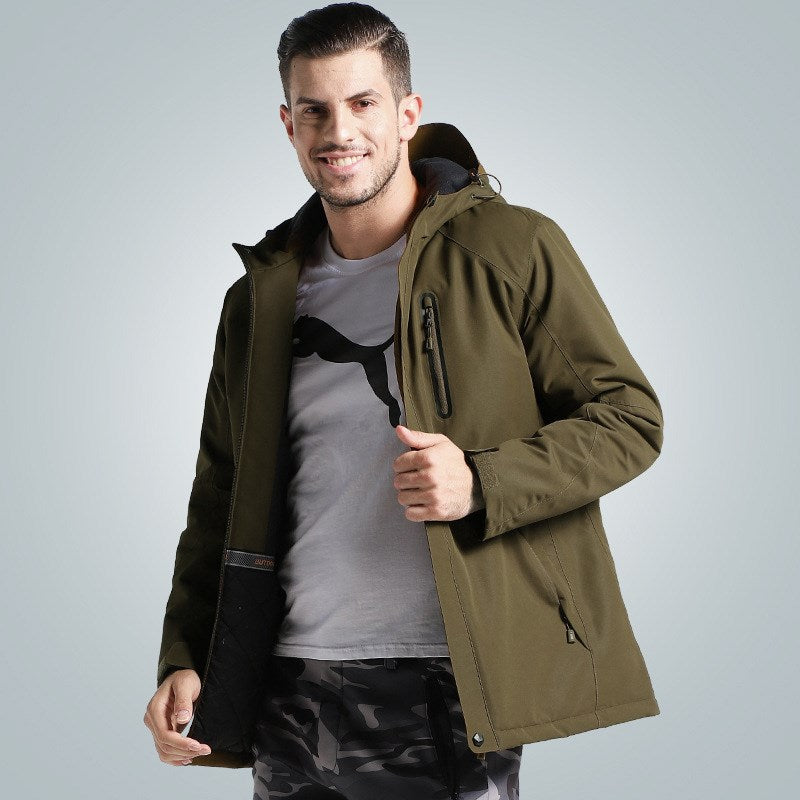 Men's Women Stylish USB heated padded jacket