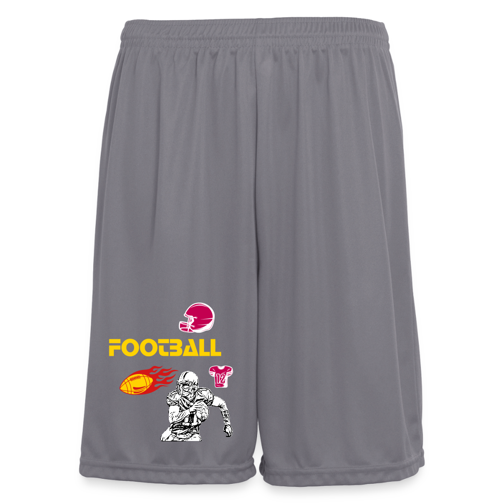 Emelyn Augusta Sportswear Youth Step-Back Basketball Short - graphite