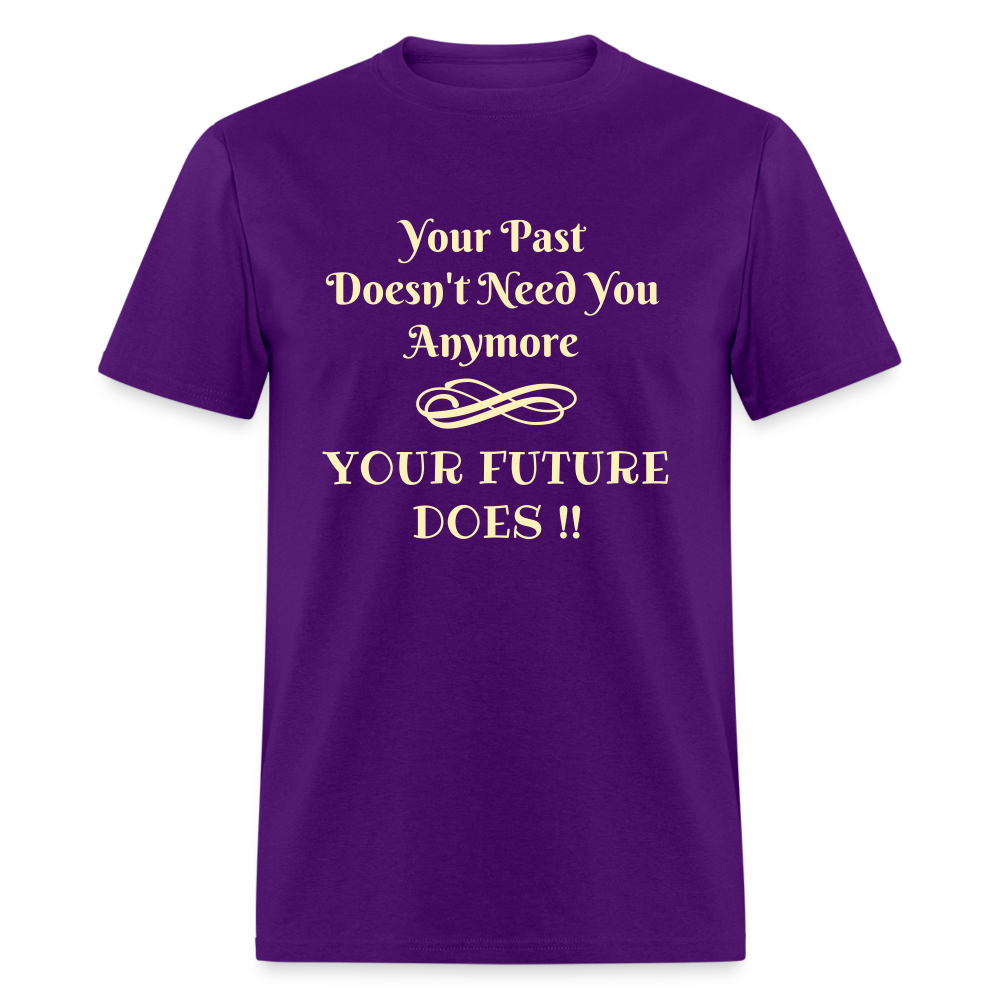 YOUR PAST/FUTURE Unisex Classic T-Shirt - purple