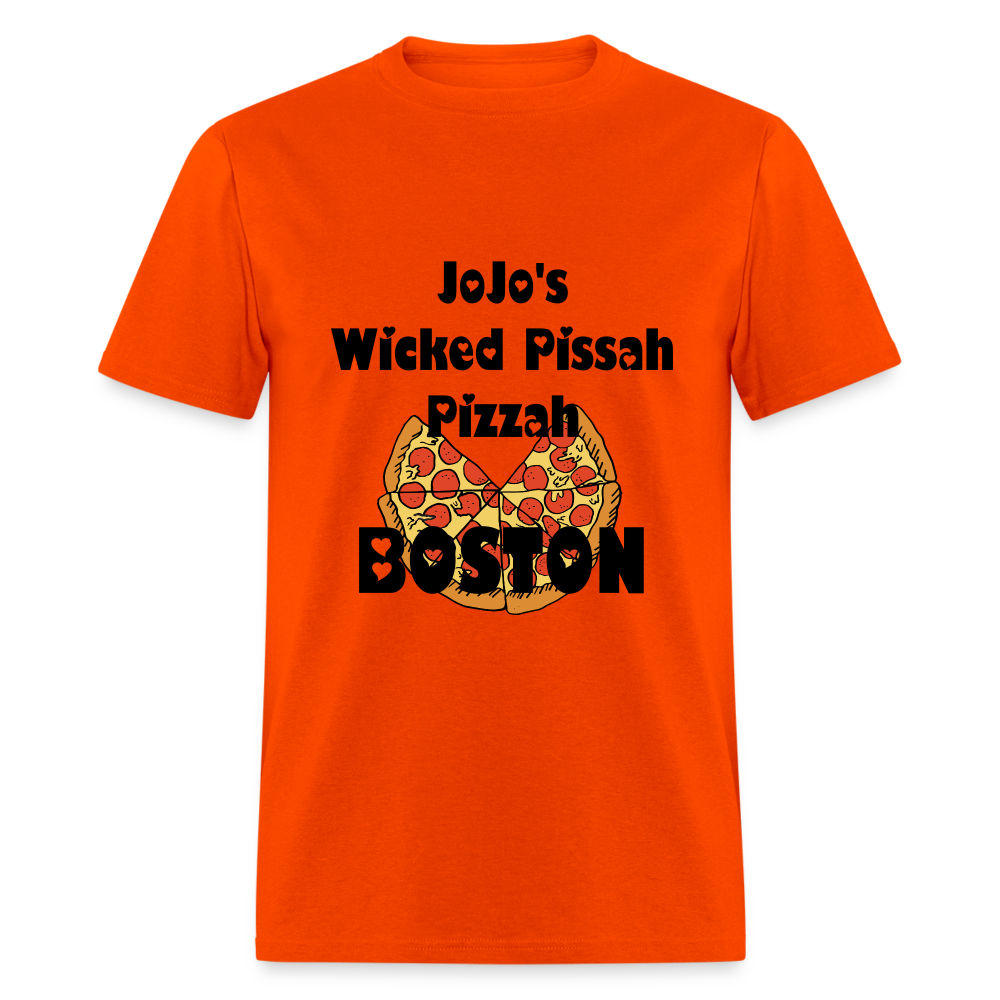 SIE CAPS JoJo's WICKED PASSAH PIZZAH BOSTON Classic T-Shirt - orange