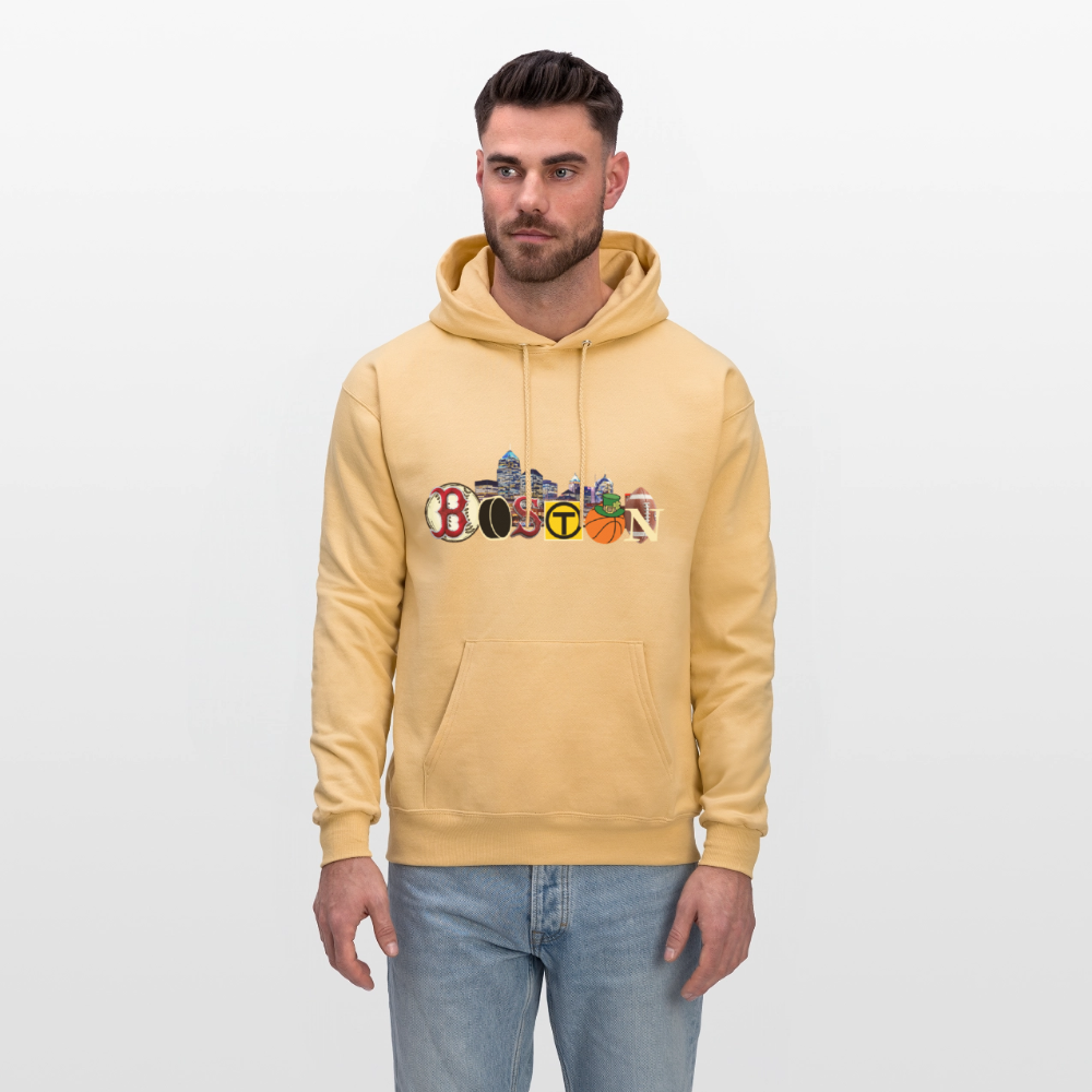 BOSTON SKYLINE Haines Men's Hoodie - light gold