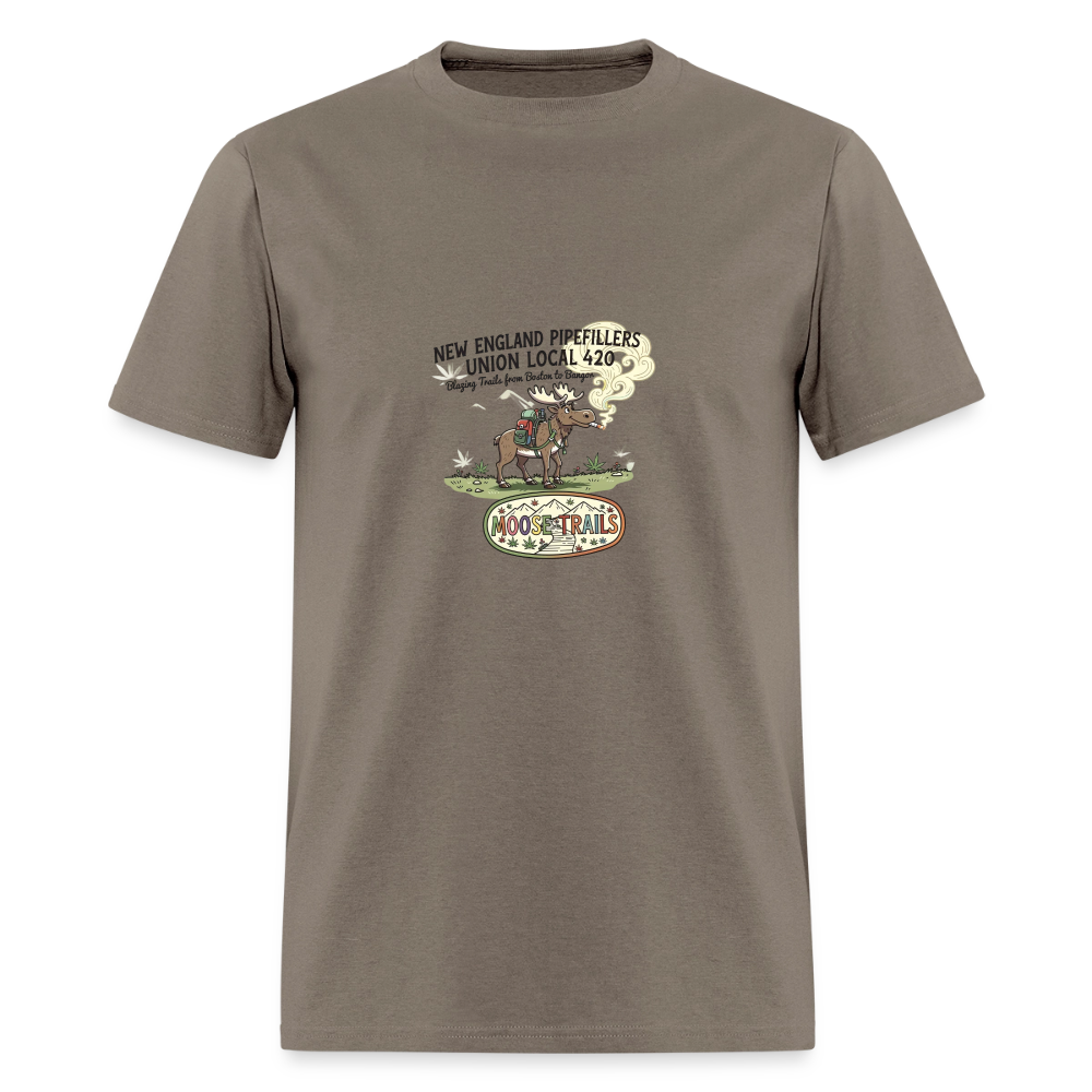 NE PF MOOSE TRAILS FOR TEES Men's T-Shirt - safari