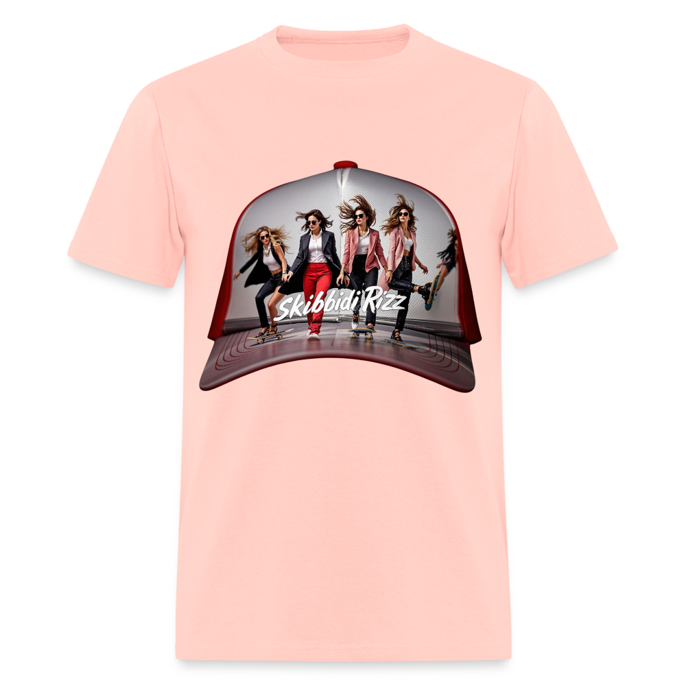 Skibbidi Rizz Authentic Unisex Classic T-Shirt - blush pink