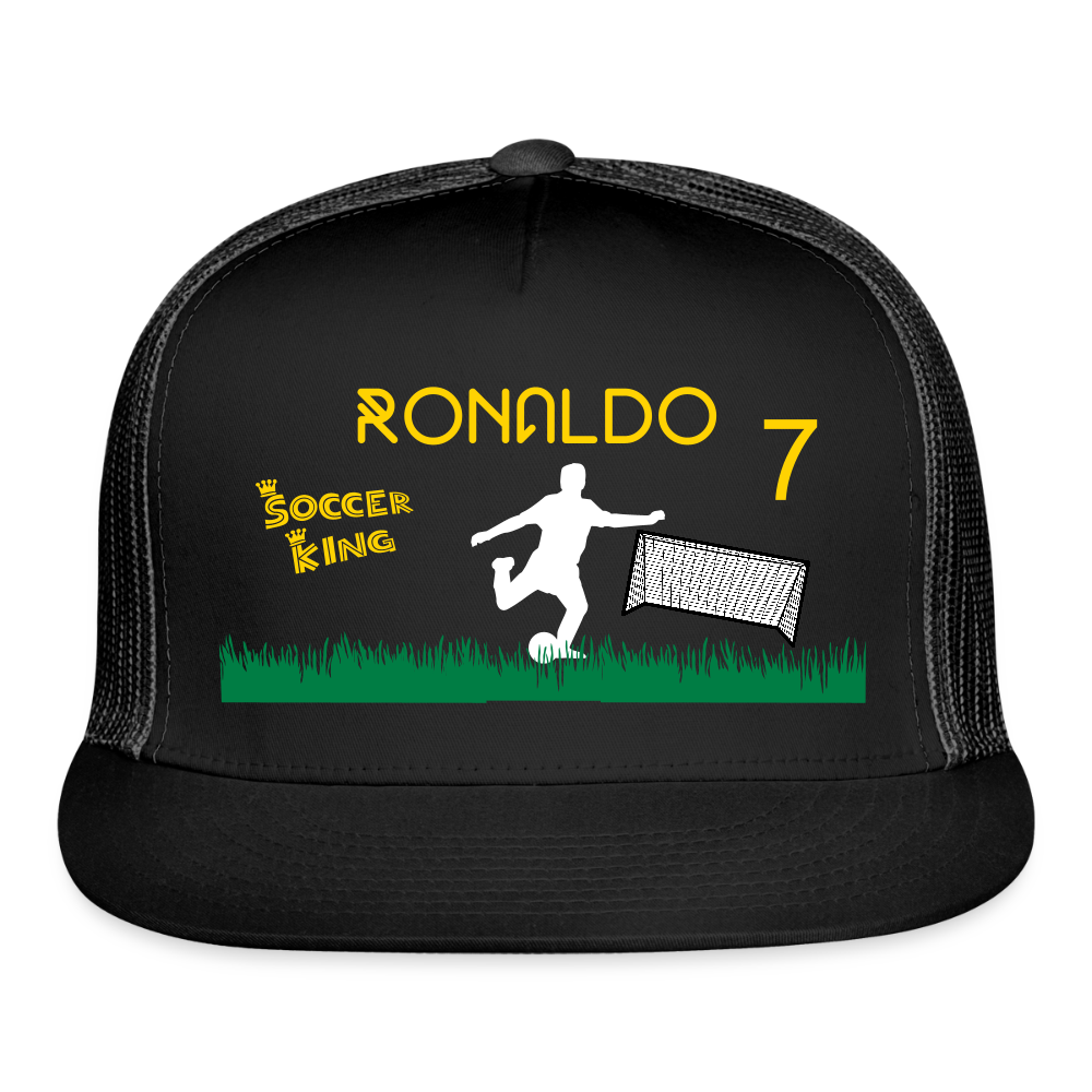 Ronaldo Trucker Hat - black/black