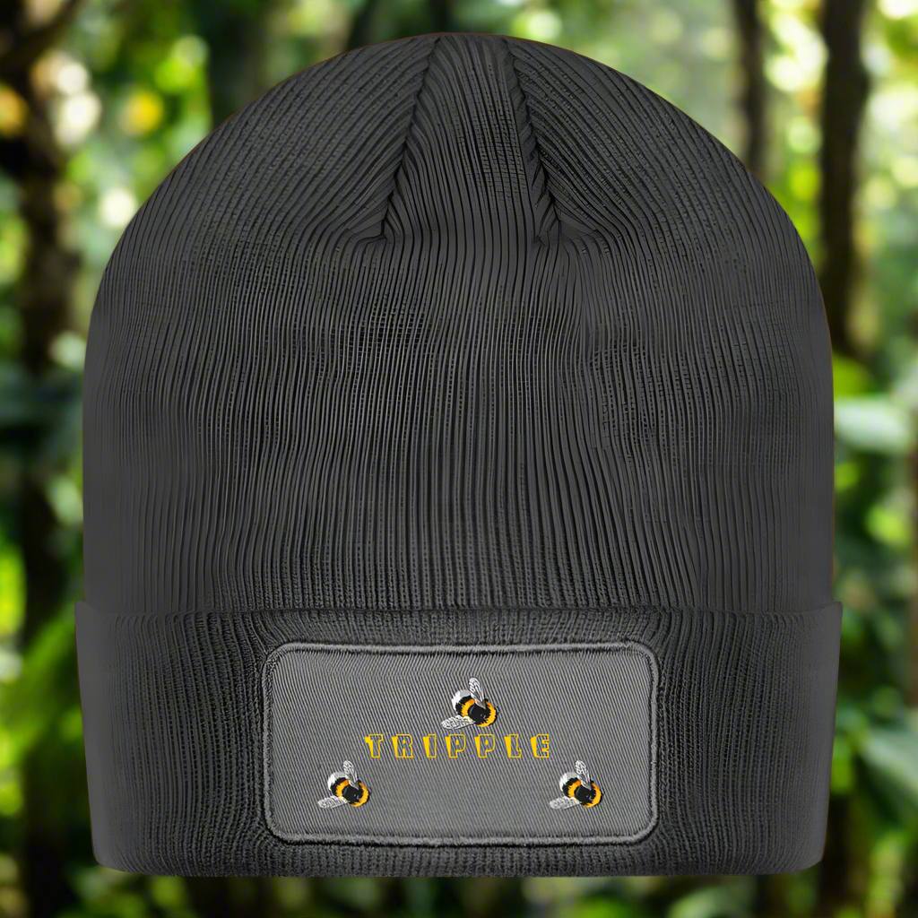 TRIPPLE B'S Patch - charcoal grey