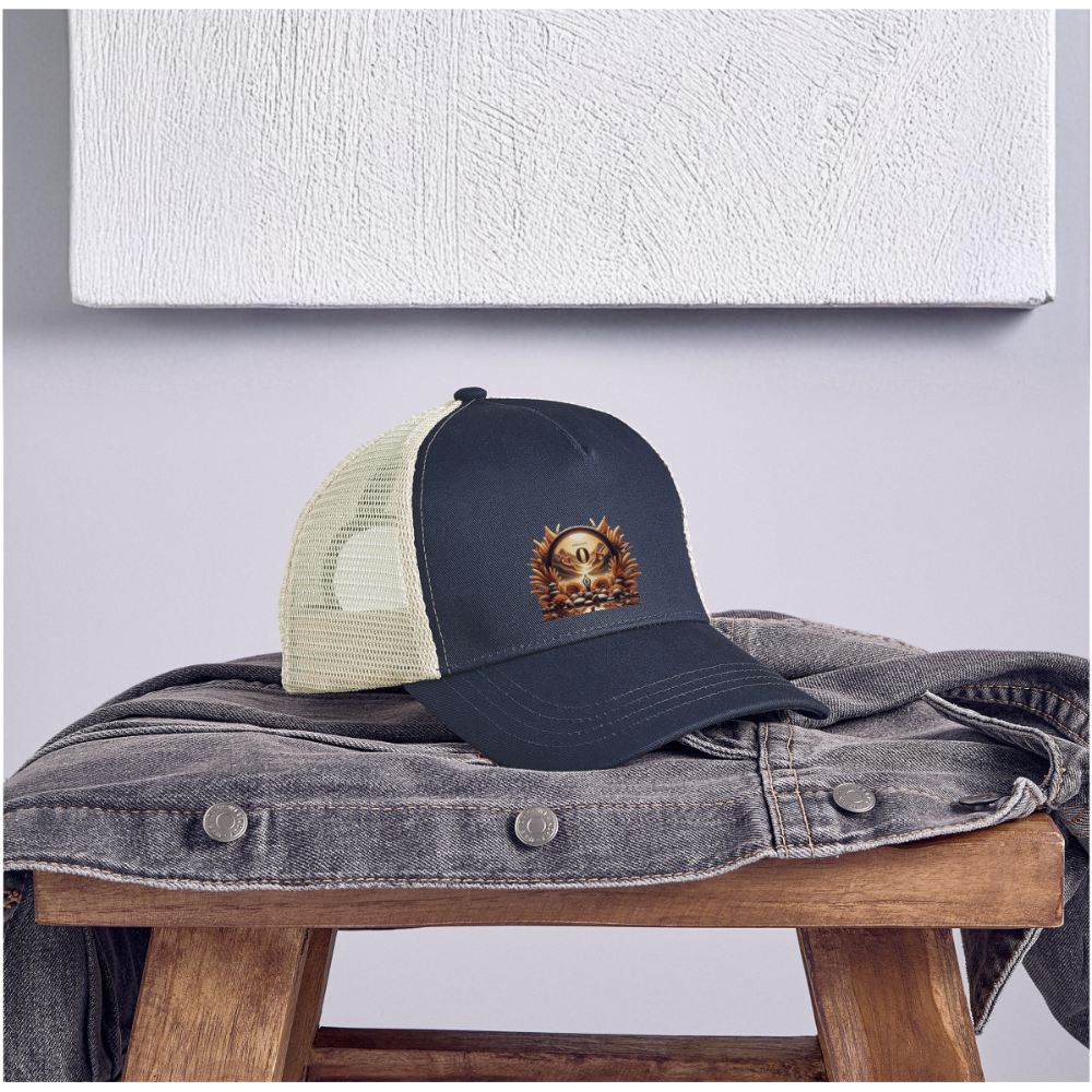 ABSOLUTE ZERO YOGA Eco Trucker Cap - pacific/oyster