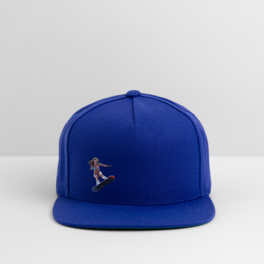 Snow Bunny 1 Authentic Snapback Baseball Cap - royal blue