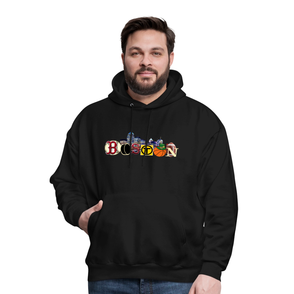 BOSTON SKYLINE Haines Men's Hoodie - black