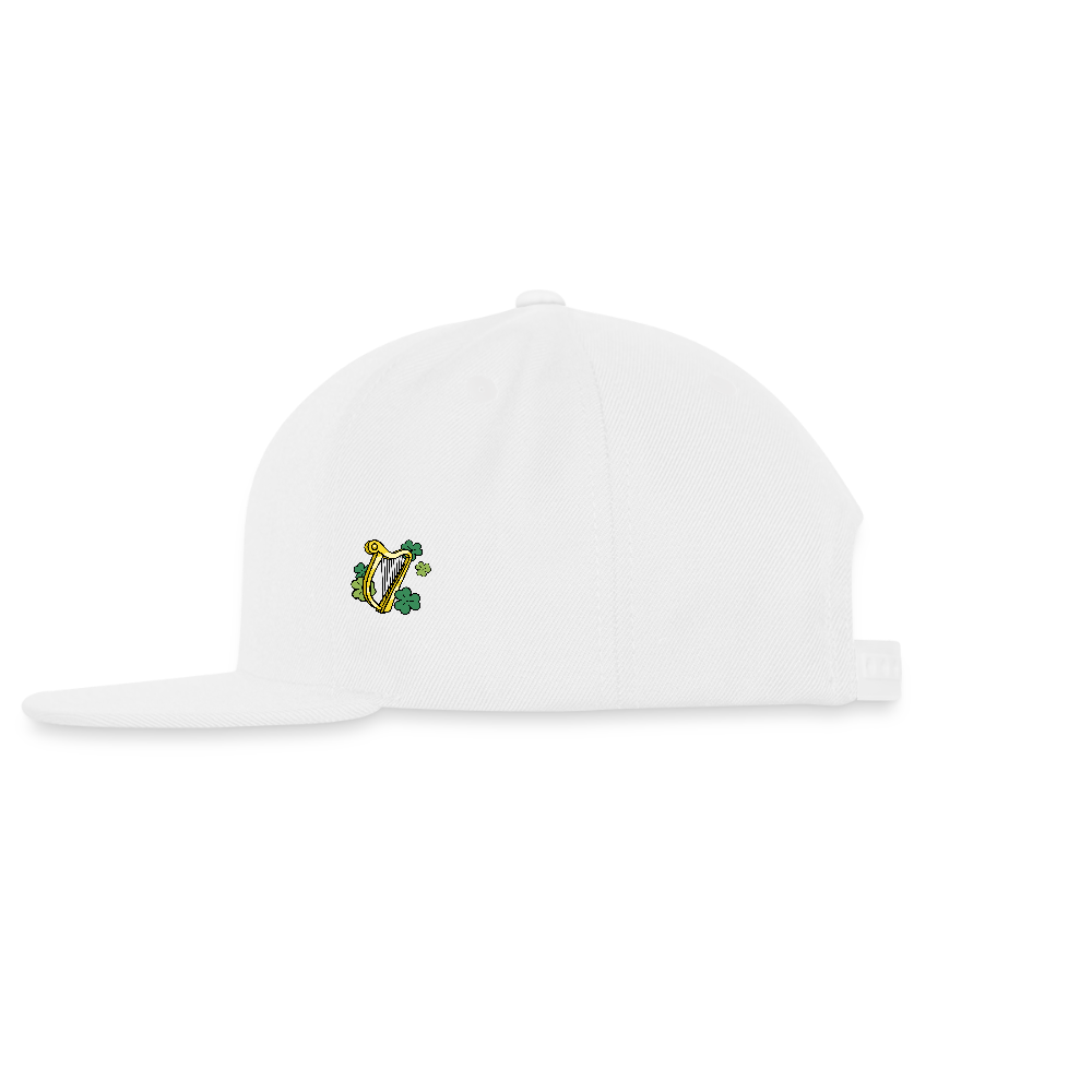TOWNIE Snapback Baseball Cap - white