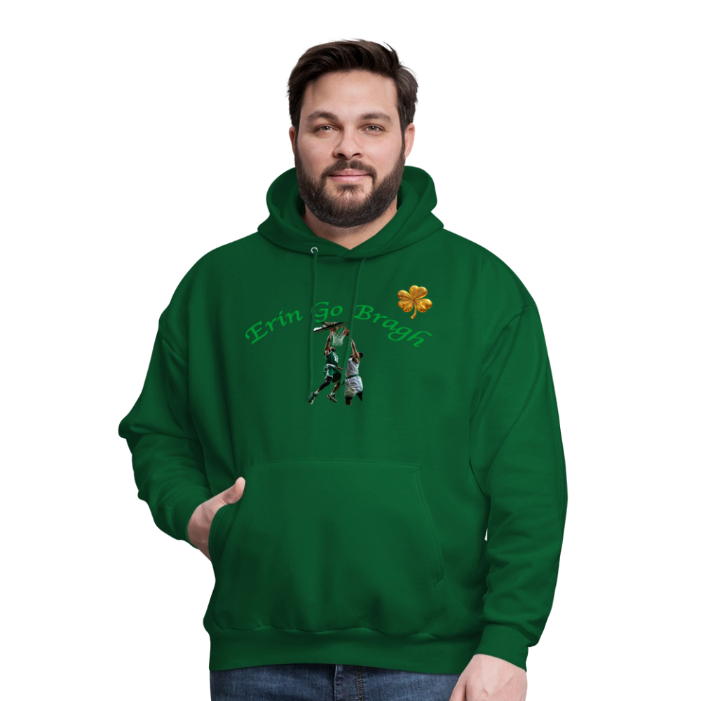 ERIN GO BRAGH GOLD Men's Hoodie - forest green