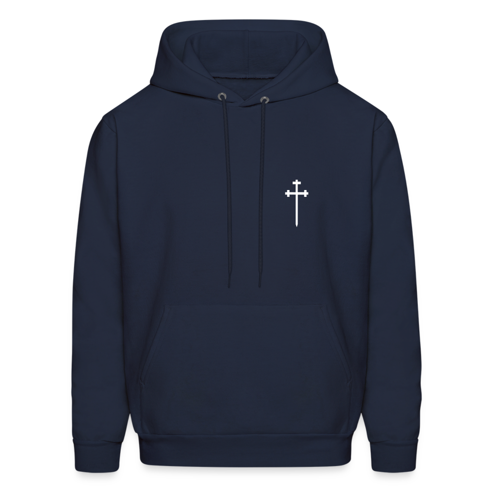 CROSS Men's Hoodie - navy