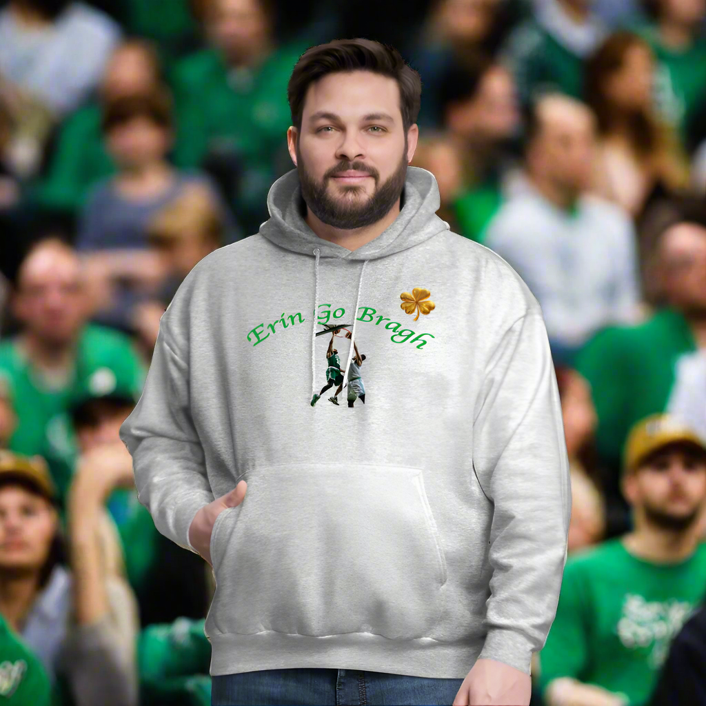 ERIN GO BRAGH GOLD Men's Hoodie - heather gray