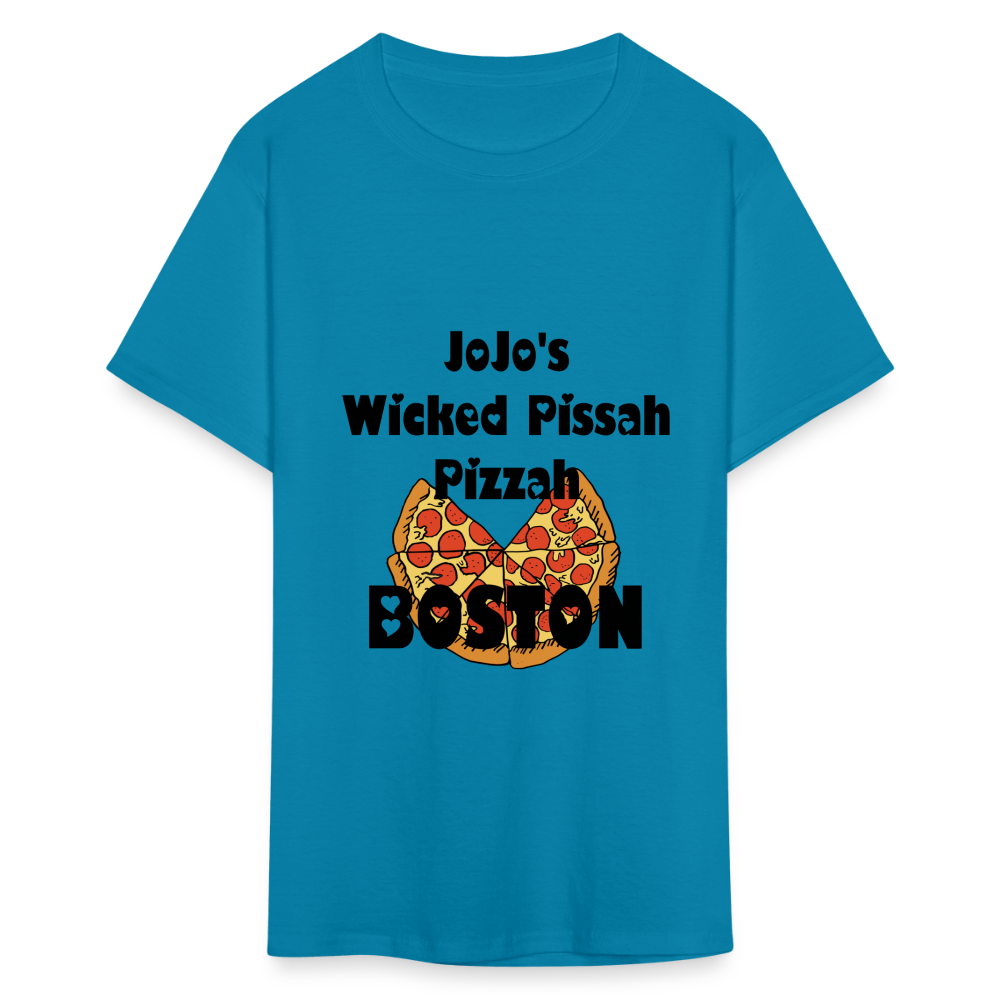 SIE CAPS JoJo's WICKED PASSAH PIZZAH BOSTON Classic T-Shirt - turquoise