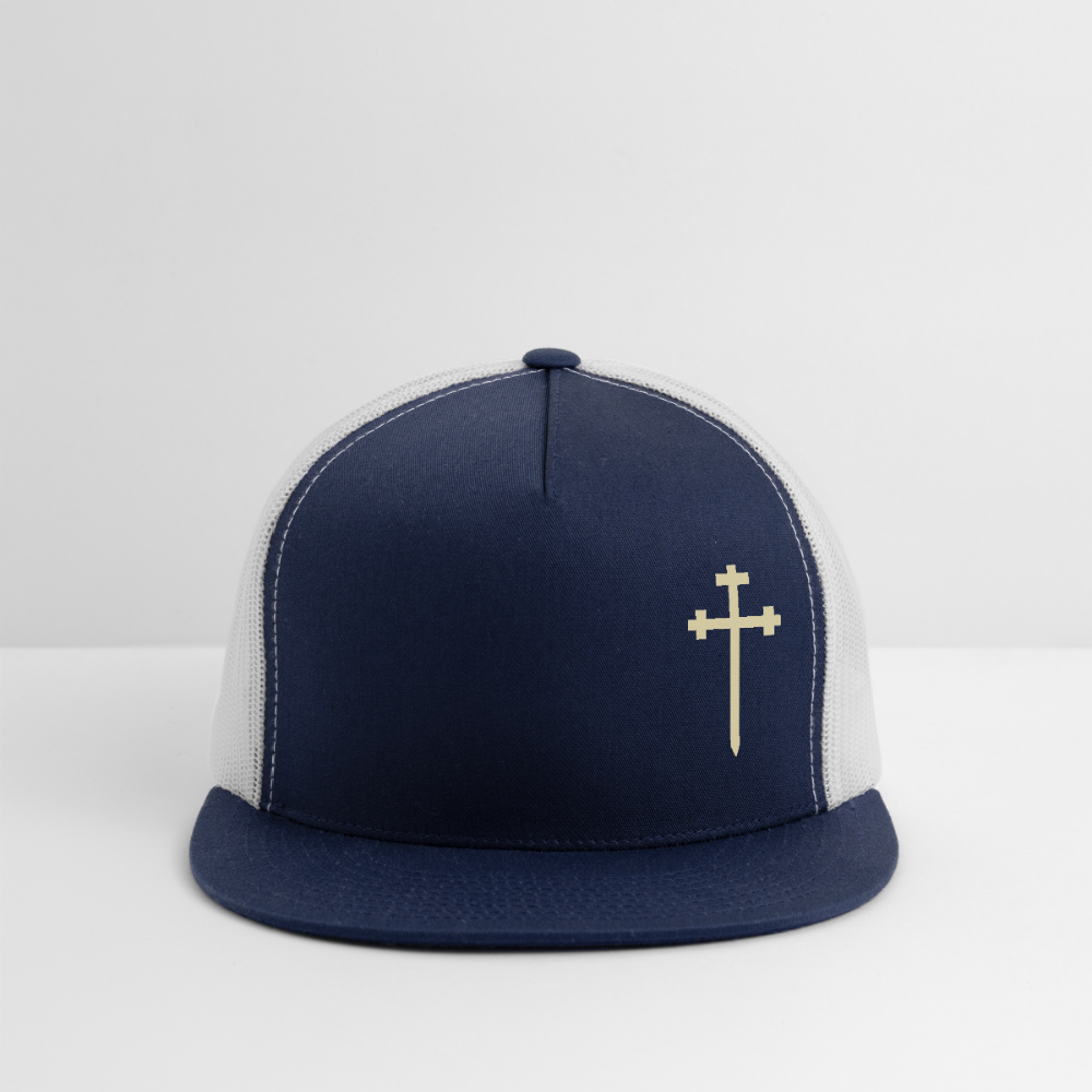 CROSS Eco Trucker Cap - navy/white