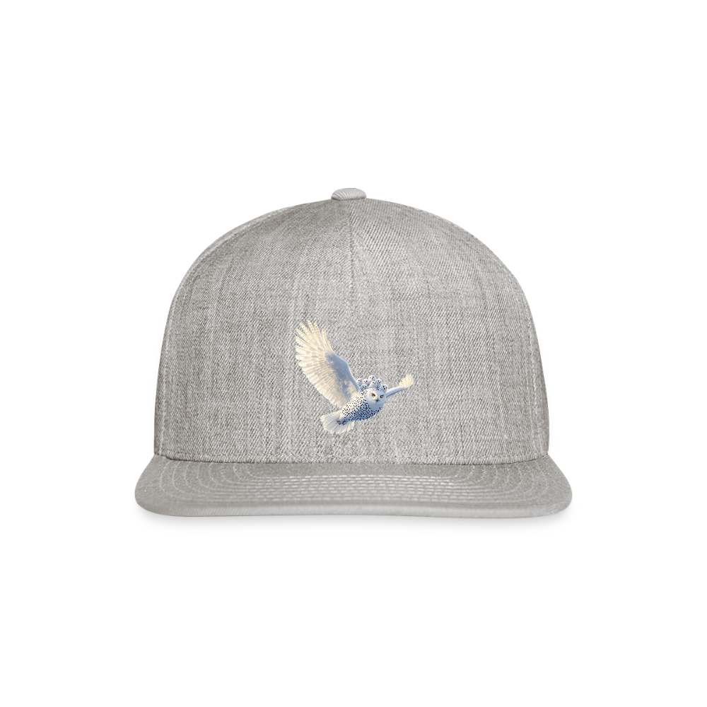 HOOTIE AUTHENTIC Snapback Baseball Cap - heather gray