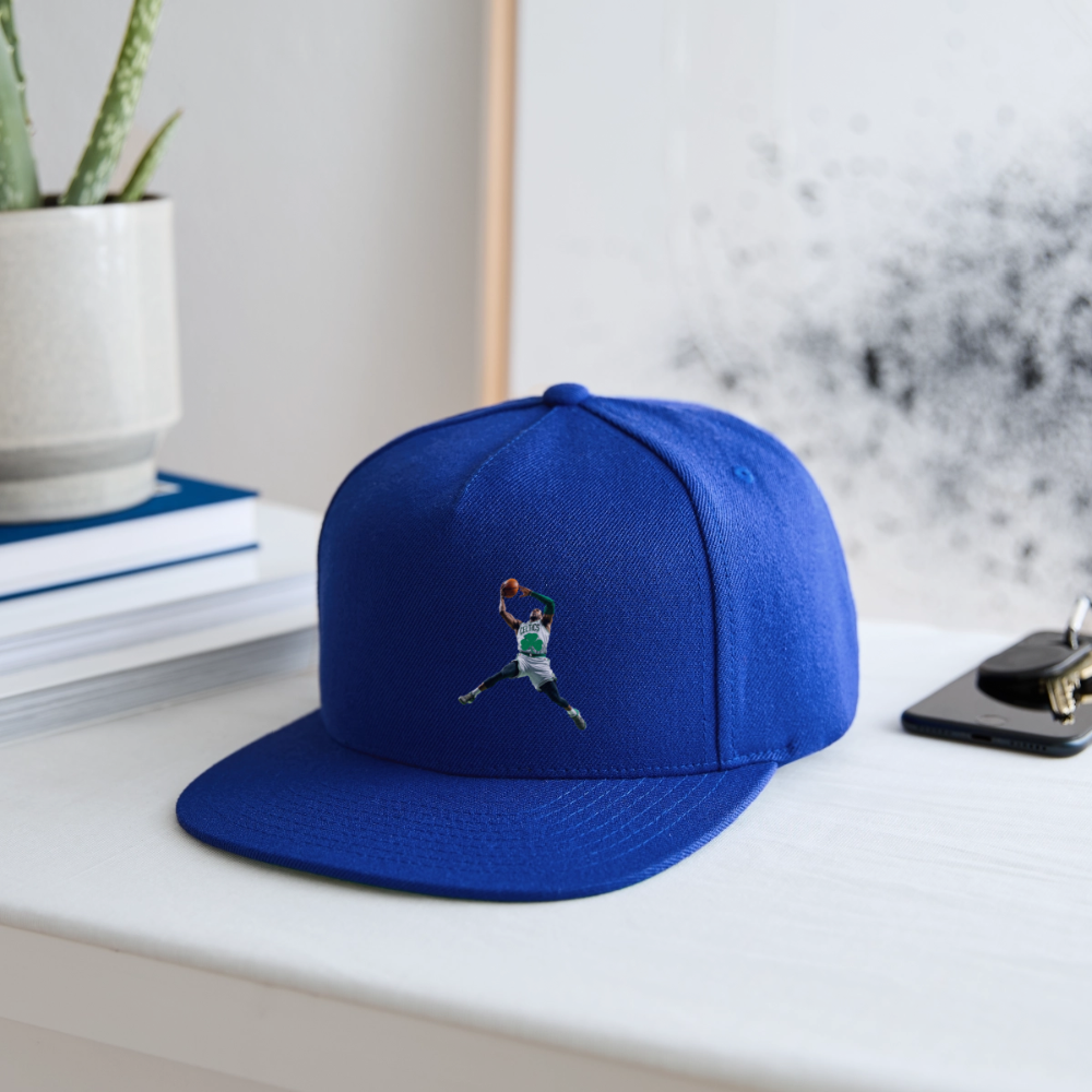 BOSTON SKYLINE JUMPBALL The Original Snapback Baseball Cap - royal blue