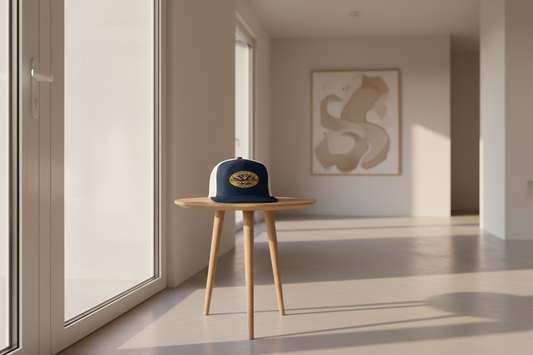 AMERICA 250 BABOOSIC LAKE Trucker Hat - navy/white
