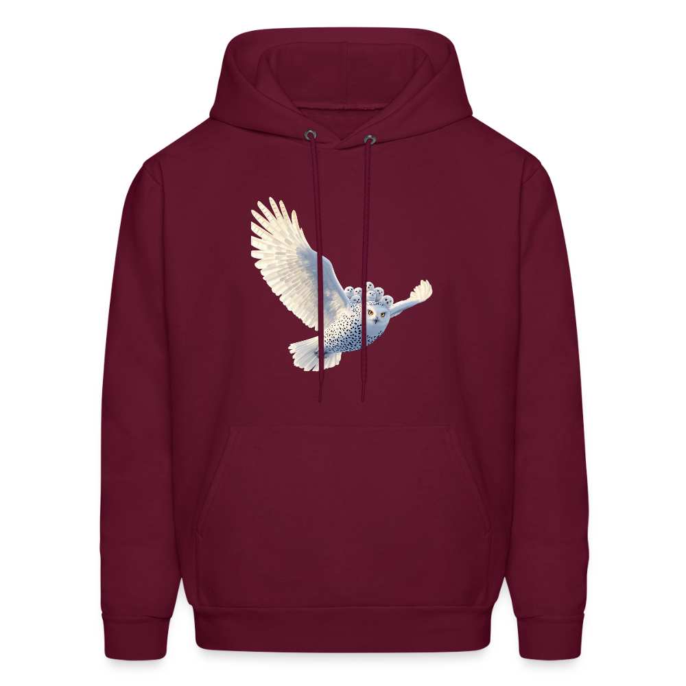 HOOTIE Men's Hoodie - burgundy