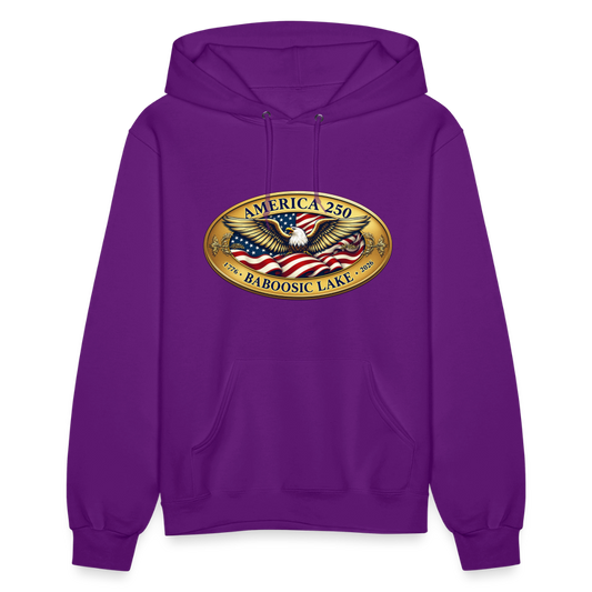 AMERICA 250 BABOOSIC LAKE Women's Hoodie - purple