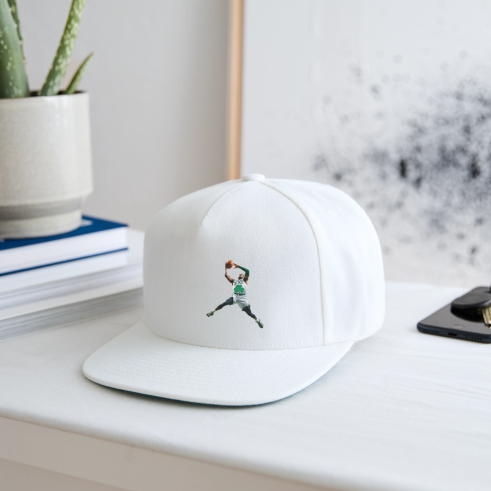 BOSTON SKYLINE JUMPBALL The Original Snapback Baseball Cap - white