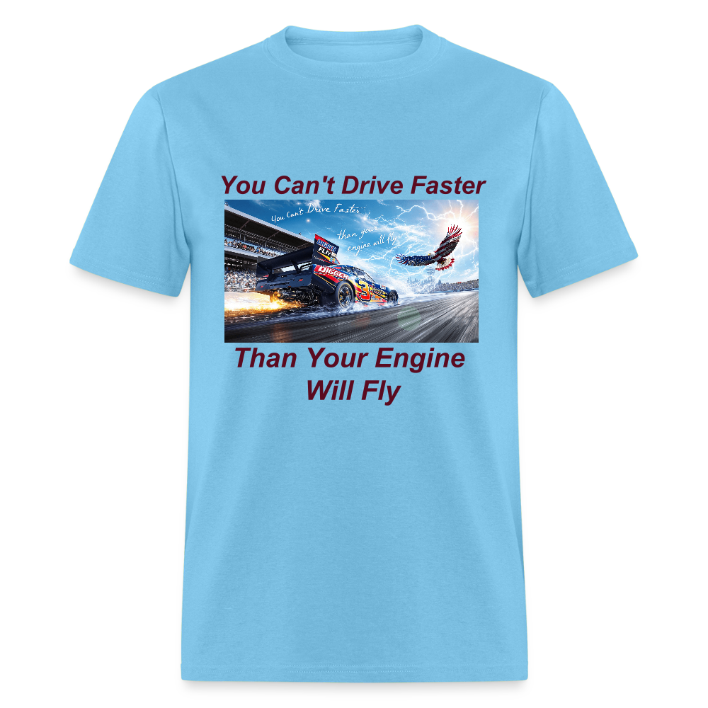 Drive Faster Digger 2 Unisex Classic T-Shirt - aquatic blue