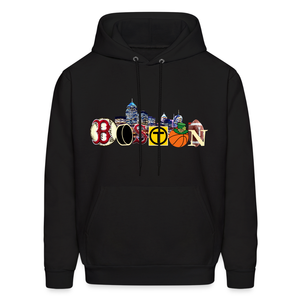 BOSTON SKYLINE Haines Men's Hoodie - black