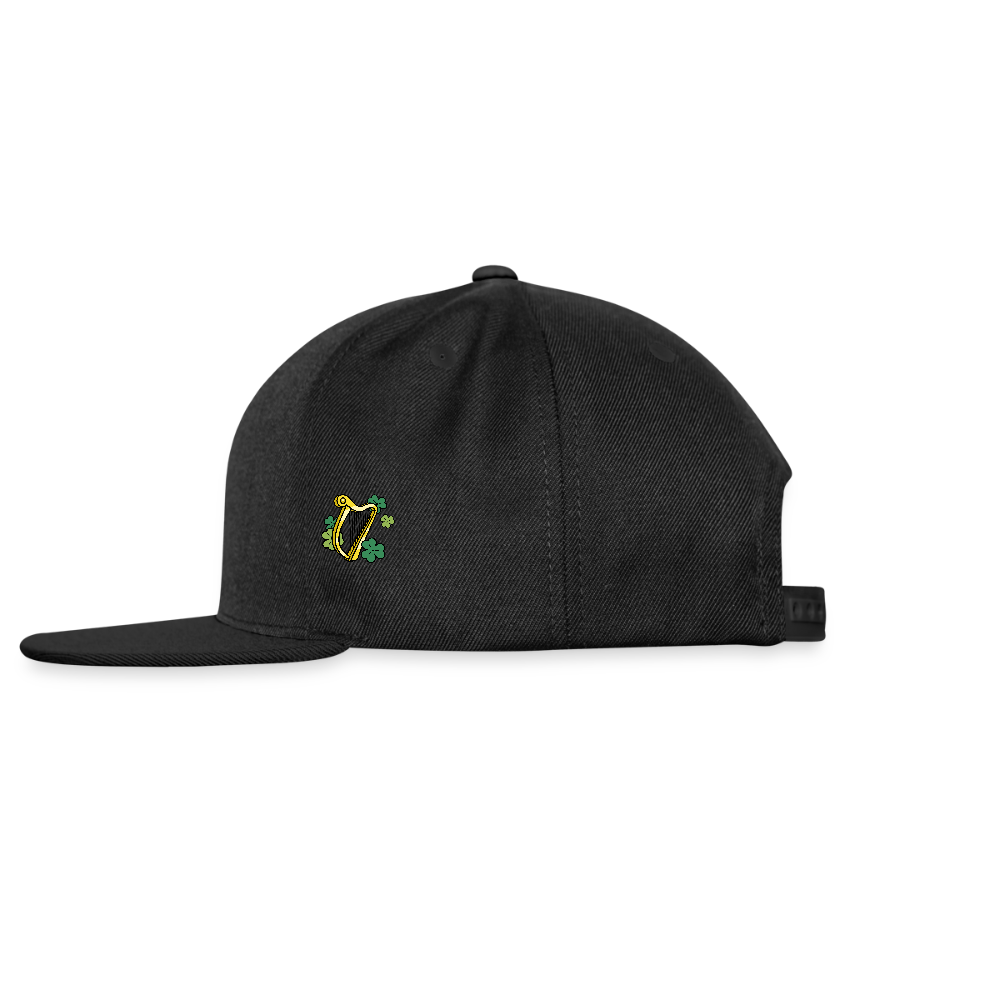 TOWNIE Snapback Baseball Cap - black