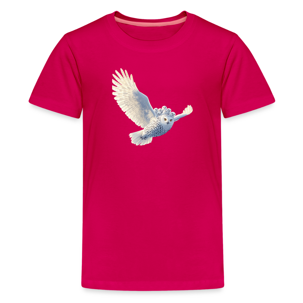 HOOTIE Kids' Premium T-Shirt - dark pink