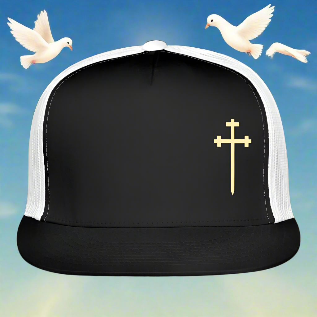 CROSS Eco Trucker Cap - black/white