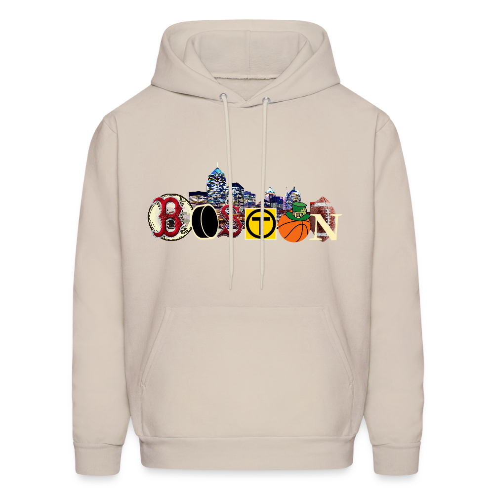 BOSTON SKYLINE Haines Men's Hoodie - Sand