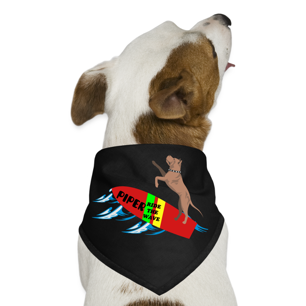 PIPER Dog Bandana - black