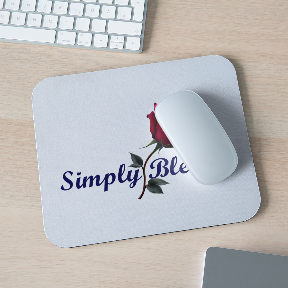 Simply Blessed Mouse pad Horizontal - white