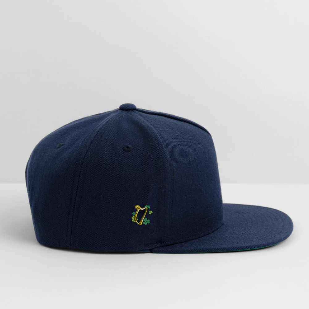 TOWNIE Snapback Baseball Cap - navy