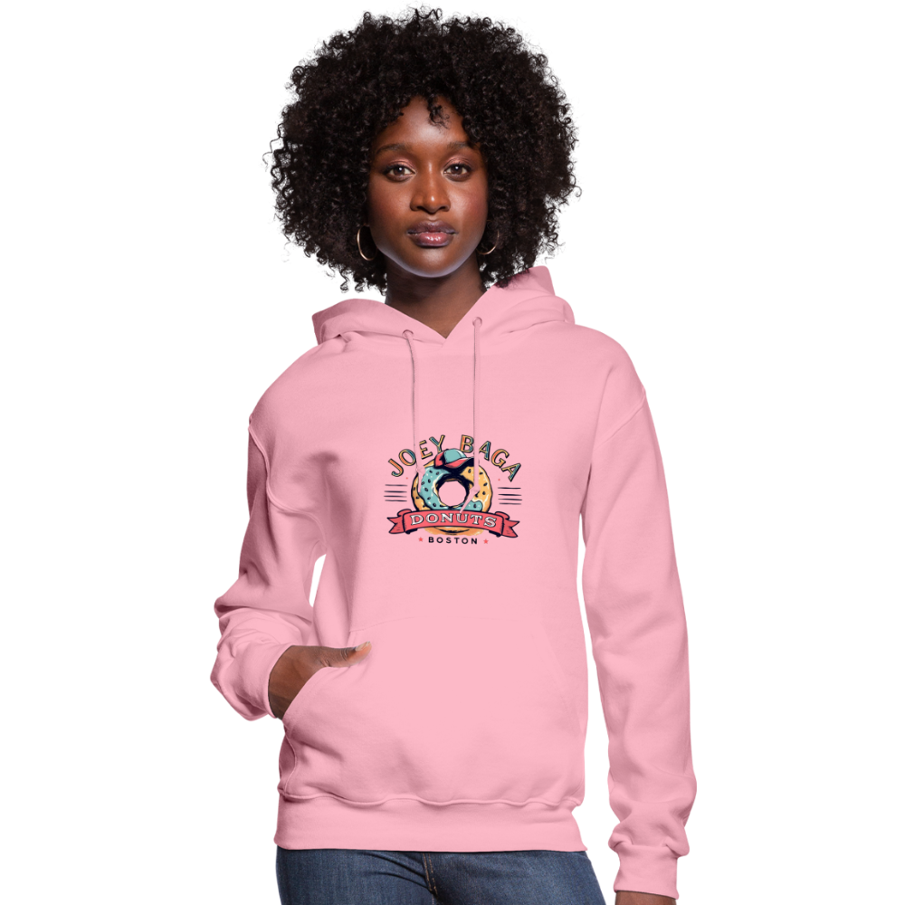 JOEY BAGA DONUTS BOSTON Women's Hoodie - classic pink