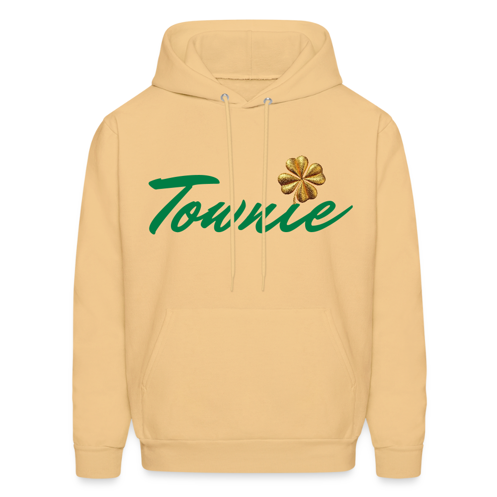 TOWNIE Men's Hoodie - light gold
