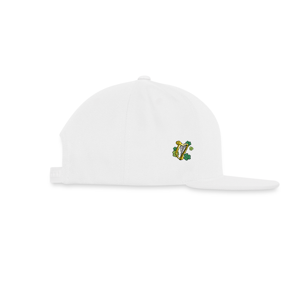 TOWNIE Snapback Baseball Cap - white