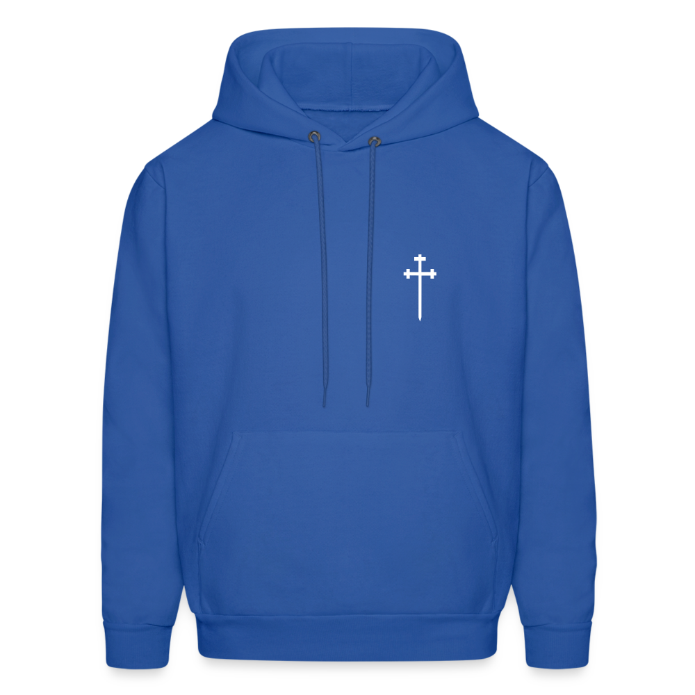 CROSS Men's Hoodie - royal blue