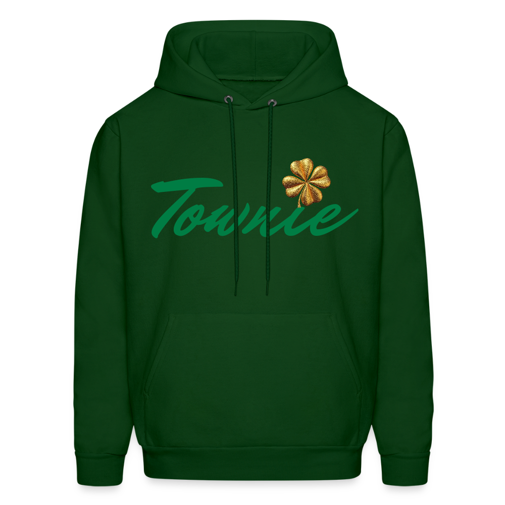 TOWNIE Men's Hoodie - forest green
