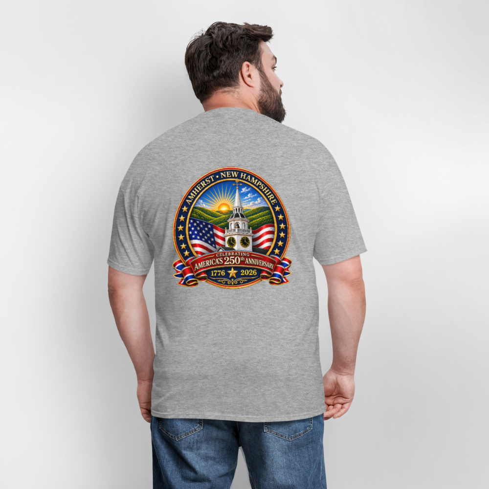 AMHERST PROTOTYPE Men's T-Shirt | GILDAN 5000 - heather gray