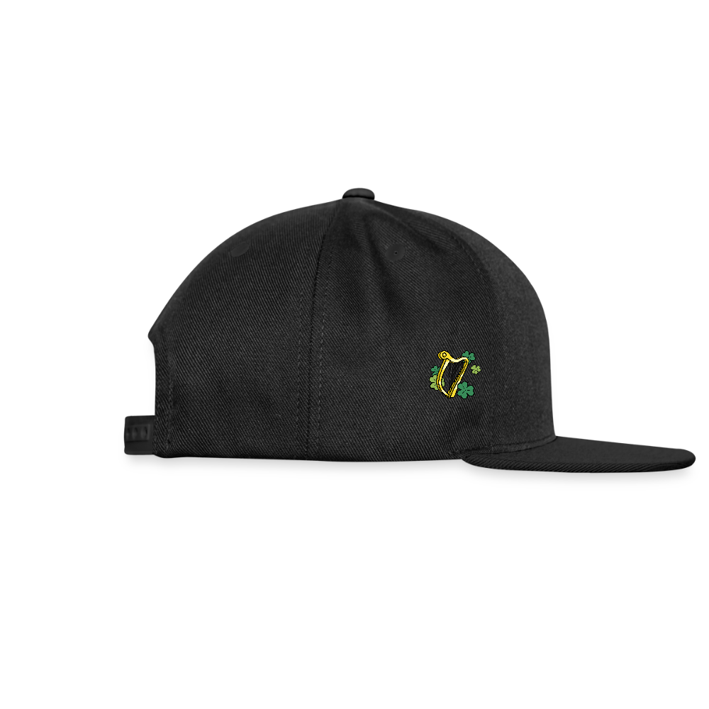 TOWNIE Snapback Baseball Cap - black