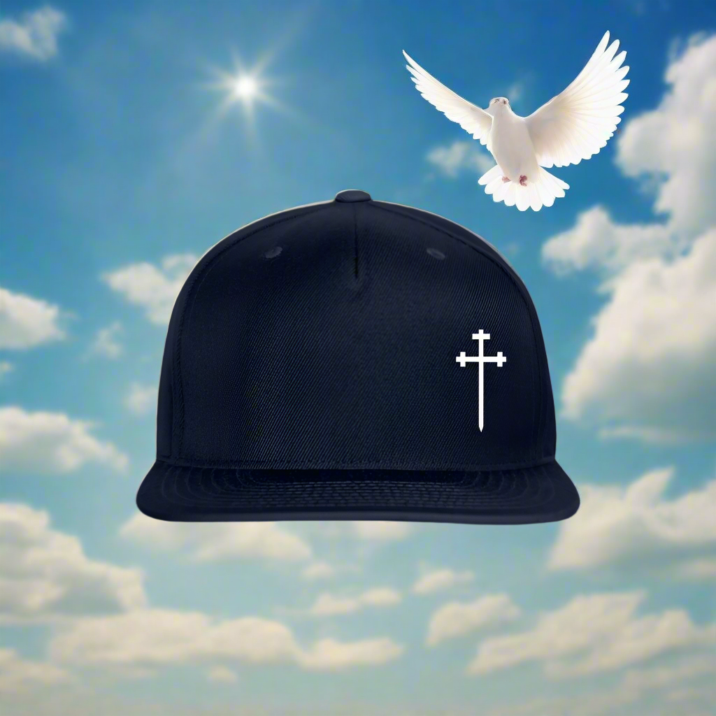 CROSS Snapback Baseball Cap - navy