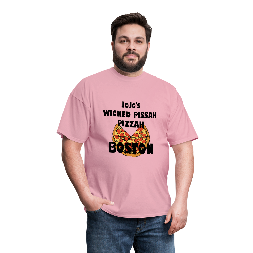 SIE CAPS JoJo's WICKED PISSAH PIZZAH BOSTON Unisex Classic T-Shirt - pink