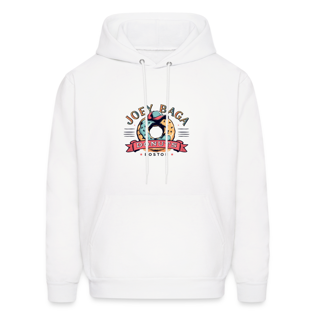 JOEY BAGA DONUTS BOSTON Men's Hoodie - white