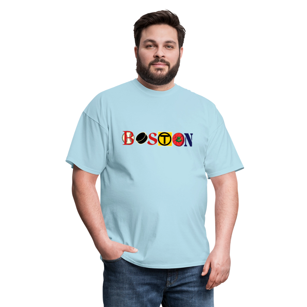 THE BOSTON Unisex Classic T-Shirt - powder blue