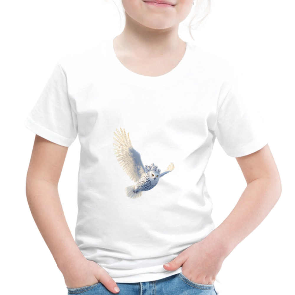 HOOTIE Toddler Premium T-Shirt - white