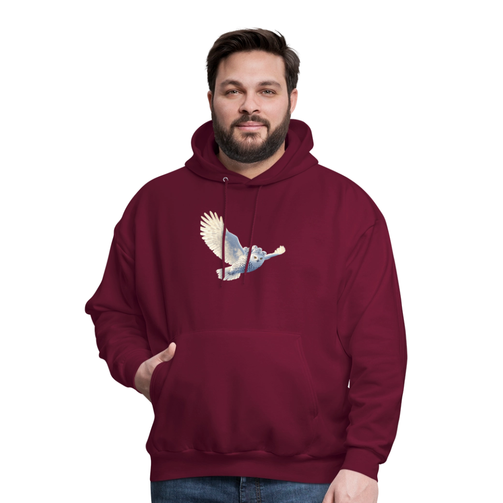 HOOTIE Men's Hoodie - burgundy