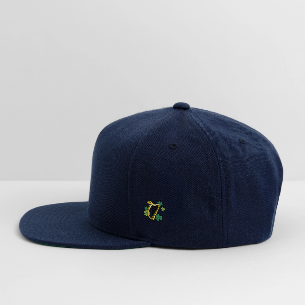 TOWNIE Snapback Baseball Cap - navy