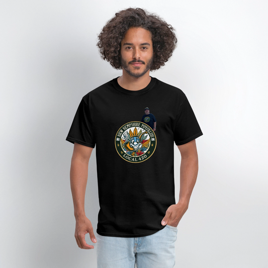 CHRIS GGG Men's T-Shirt | GILDAN 5000 - black