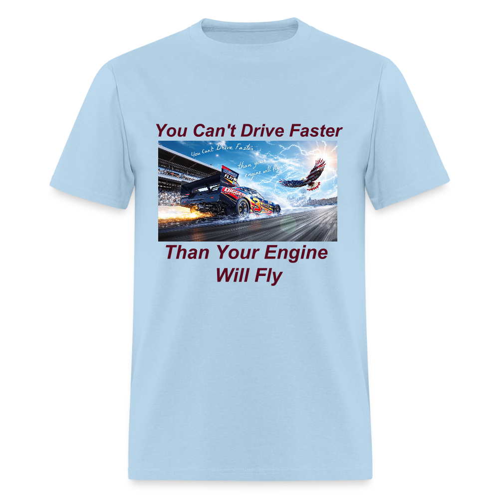 Drive Faster Digger 2 Unisex Classic T-Shirt - powder blue
